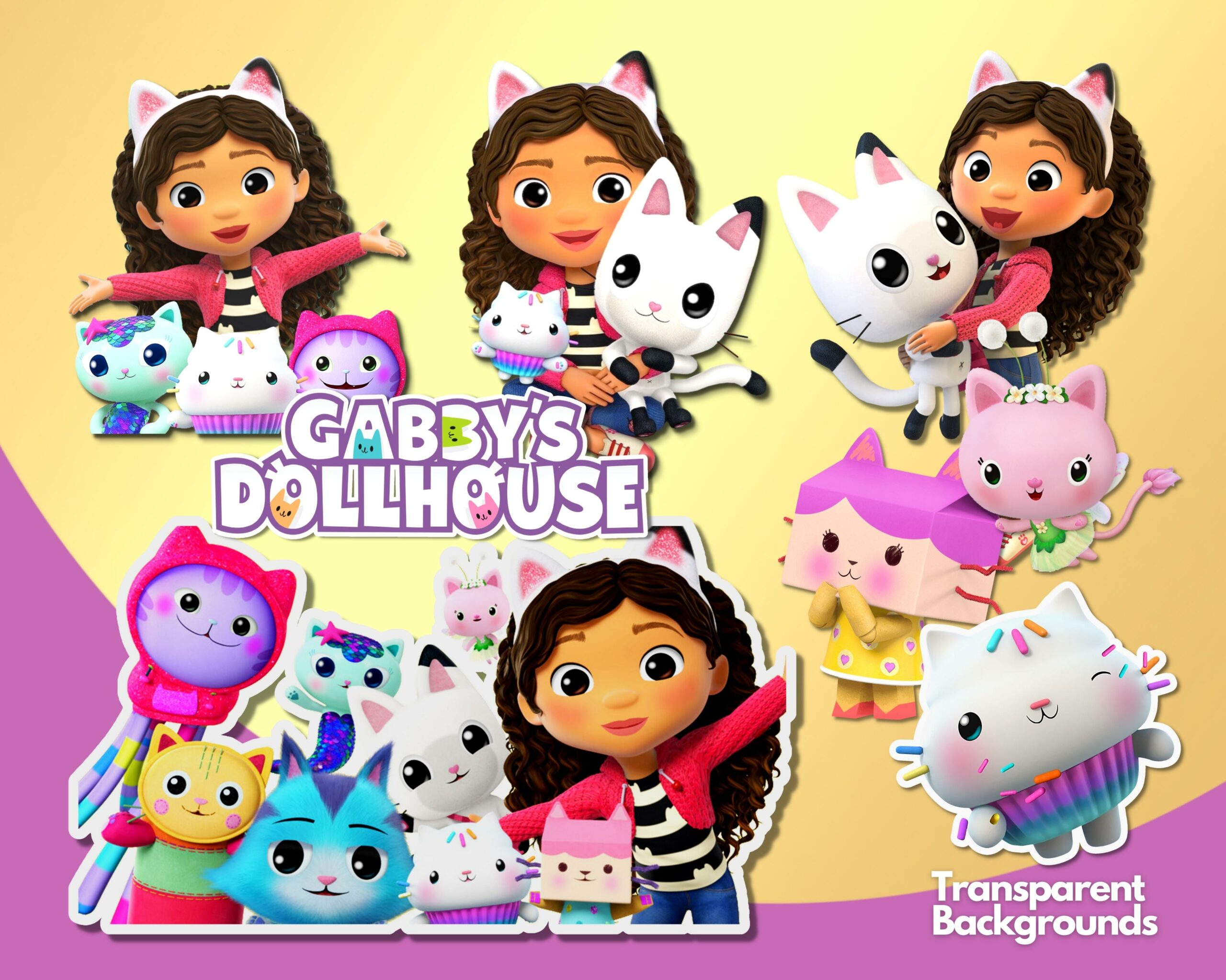 Gabby DollHouse Clipart PNG CartoonPng | lupon.gov.ph
