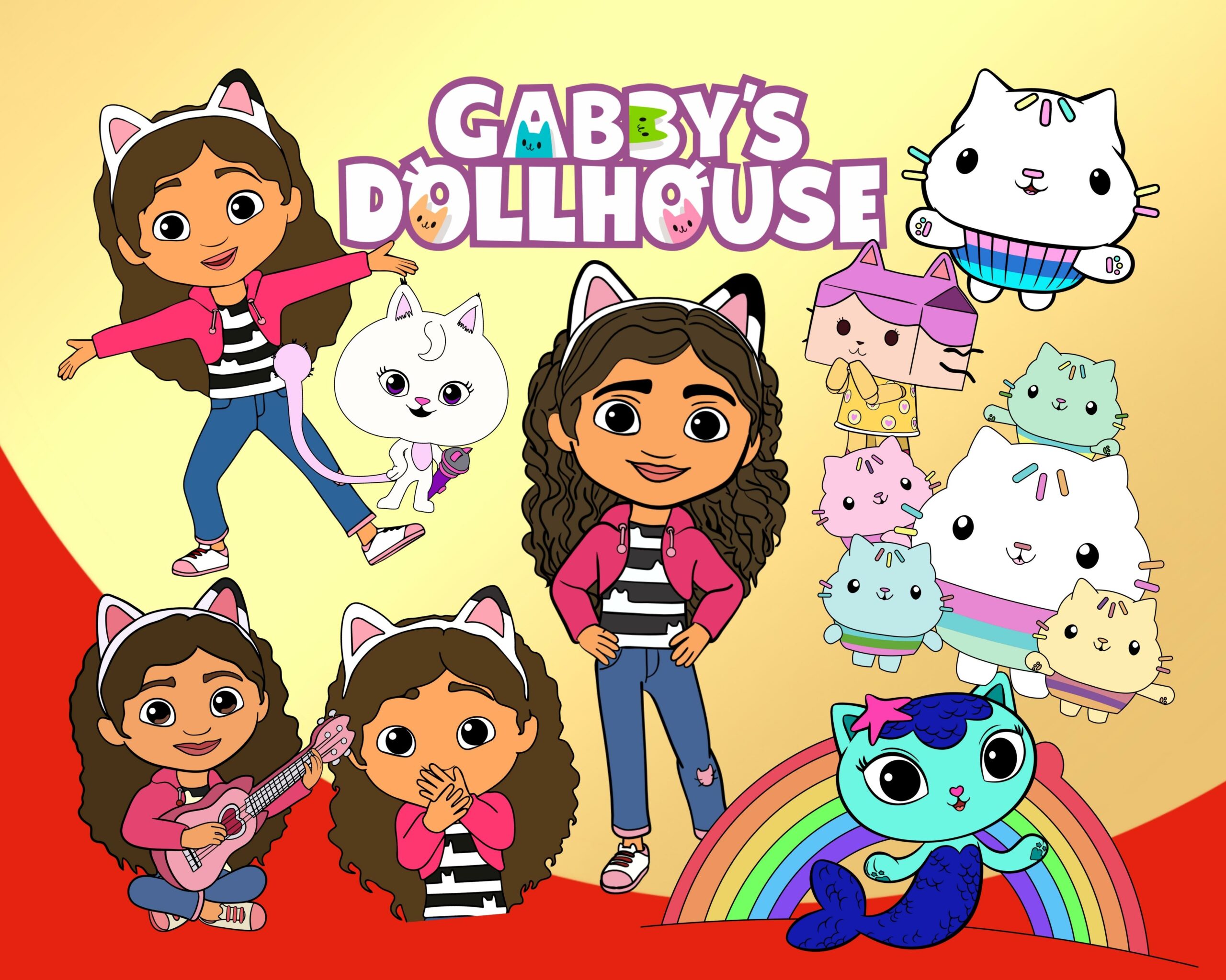 Gabby's Dollhouse Bundle Svg Digital File, Gabby Svg, Movie Svg