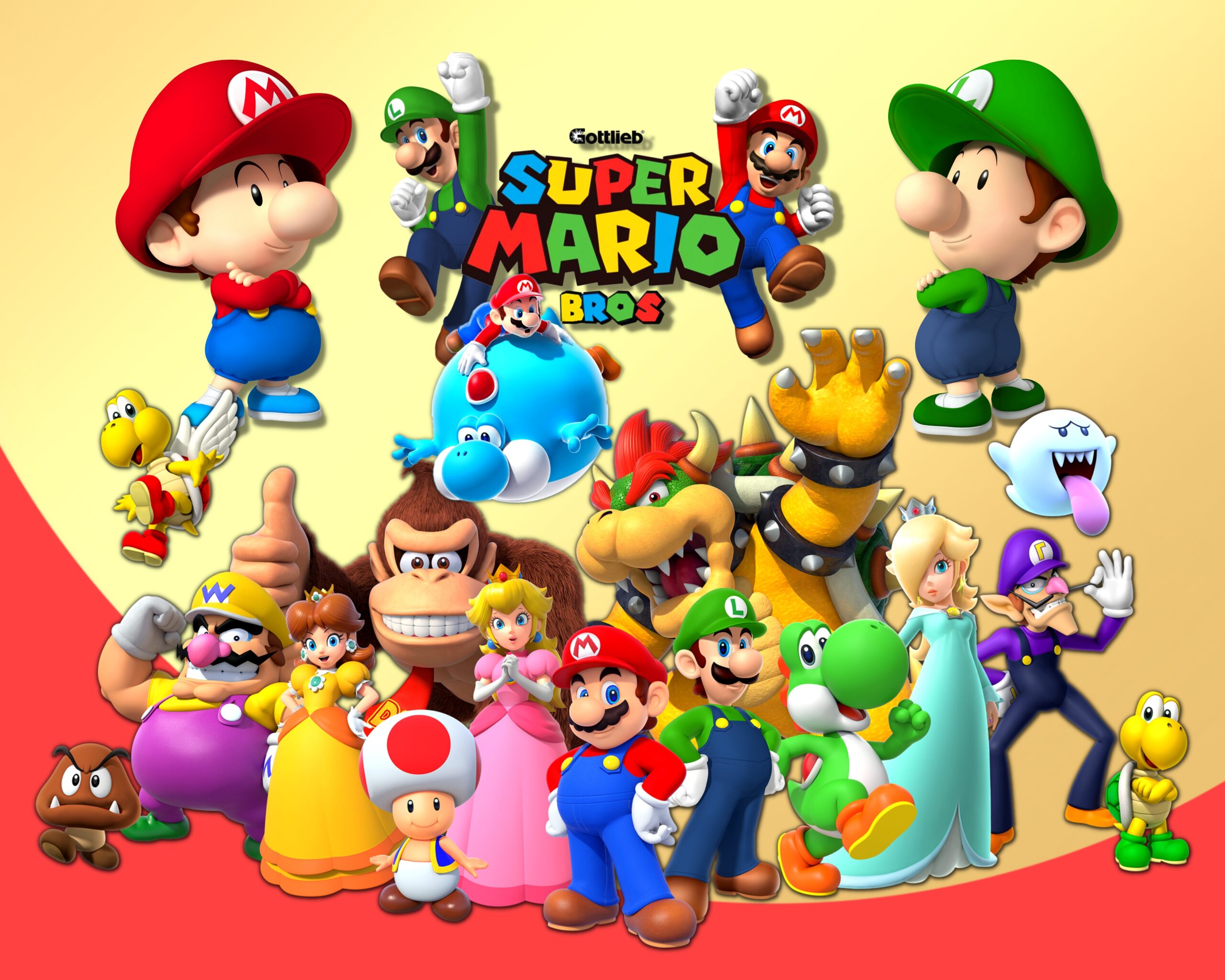 Bowser Mario Png, Super Mario Png, Mario Characters Png, Cartoon Png  Digital File