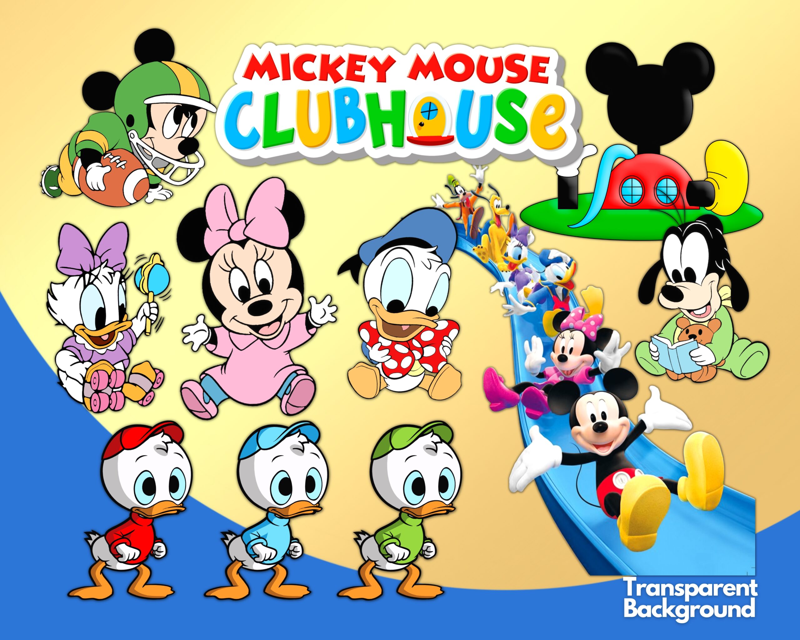 Mickey Clubhouse Clipart Png Cartoonpng